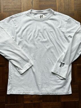 Comme Des Garcons x The North Face White Long Sleeve T Shirt Mens Sz medium
